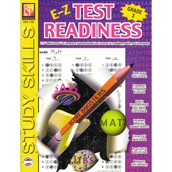 E-Z Test Readiness - Grade 3 (eBook)