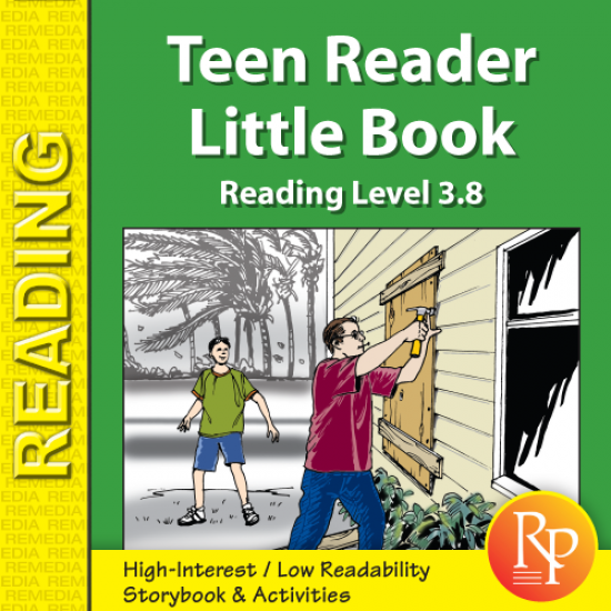 Teen Reader Storybook: Hurricane Carlos (Reading Level 3.8)