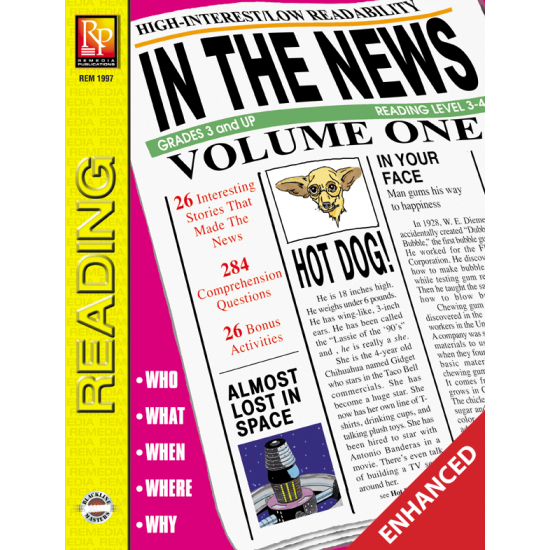 In the News! Volume 1 (Enhanced eBook)