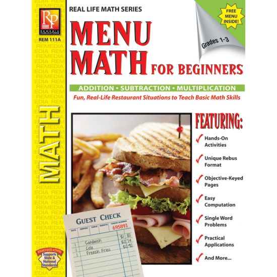 Menu Math for Beginners (eBook)