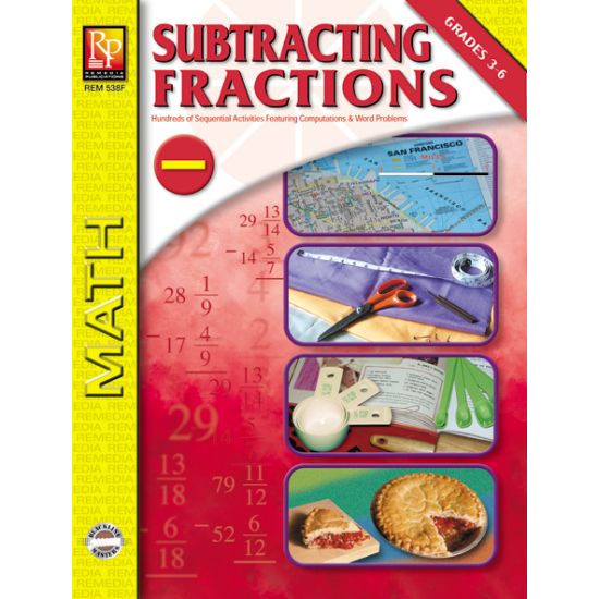 Subtracting Fractions (eBook)