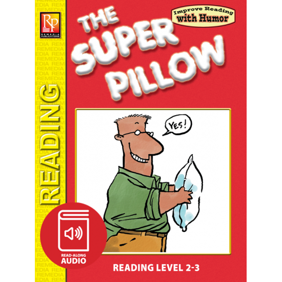 Super Pillow: Improve Reading with Humor Storybook & Read-Along Audio