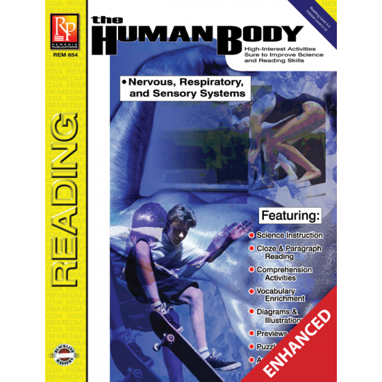 The Human Body: Nervous, Sensory, Respiratory Systems (Enhanced eBook)