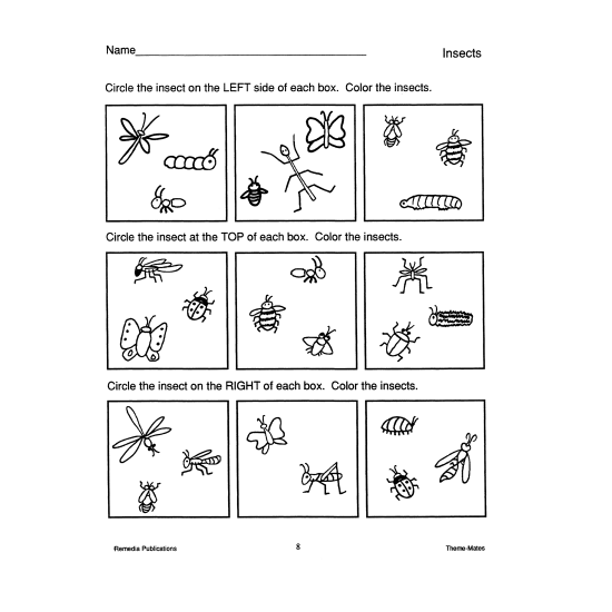 Insects: Thematic Skill-Based Activities for Grades 1-2 (eBook)