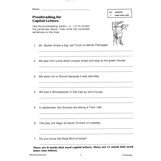 Proofreading - Grades 5-8 (eBook)
