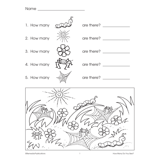 How Many Do You See? - Steps in Math (Enhanced eBook)