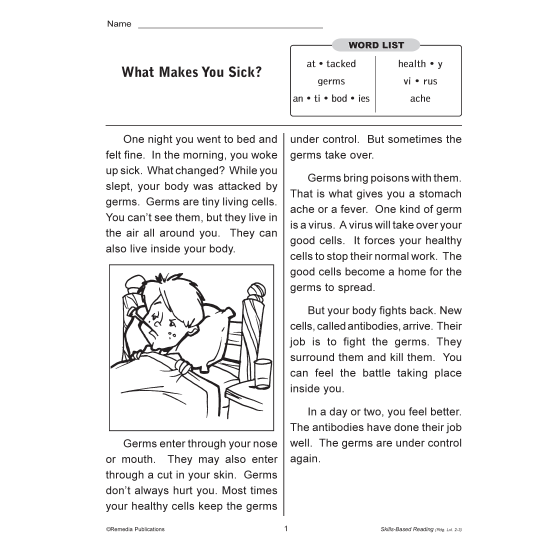 Skills-Based Reading - Reading Level 2-3 (eBook)