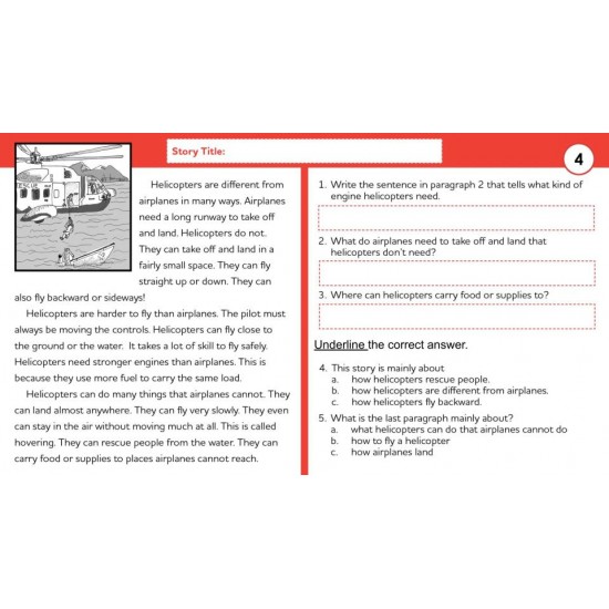 Google Classroom™ Activities: Getting the Main Idea  Reading Level Grades 3 - 4