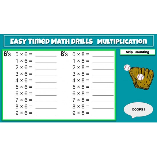 Google Classroom: Easy Timed Math Drills Multiplication