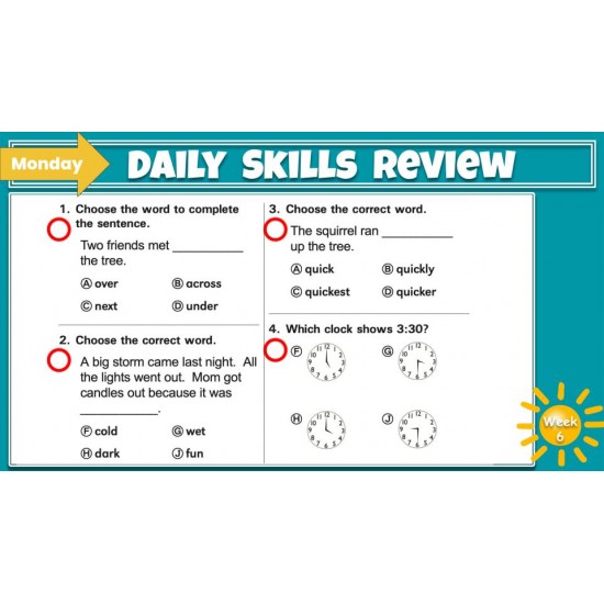 Google Slides: 114 Daily Spiral Review Lessons | Grade 2 | Distance Learning