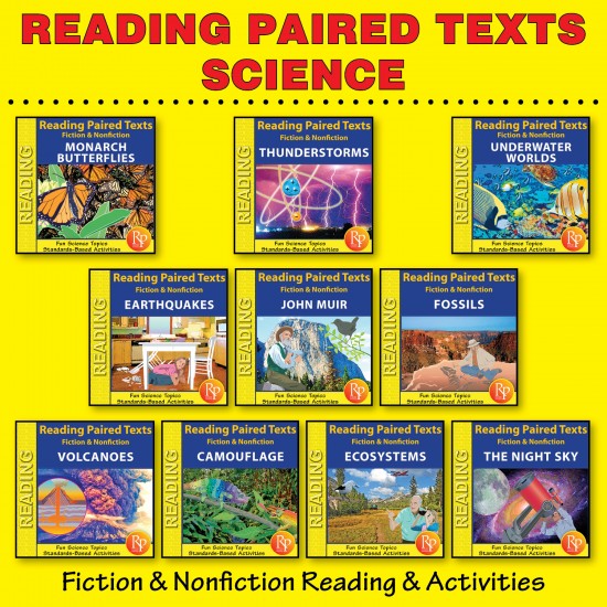 Reading Paired Texts SET - Science - Chapter Slices