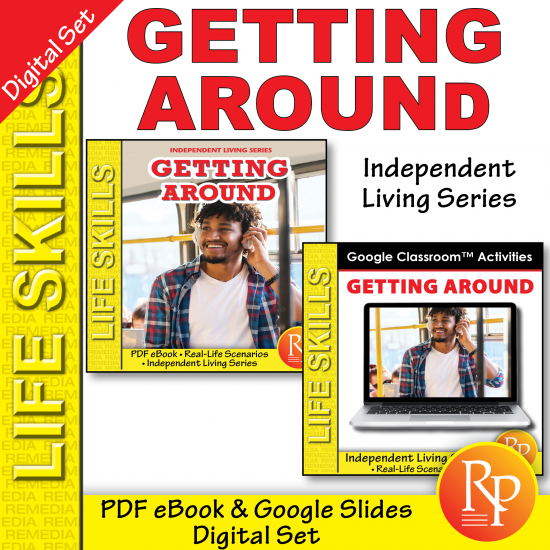 GETTING AROUND: PDF & Google BUNDLE - Independent Living | Life Skills |