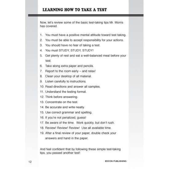 How To Improve Test-Taking, Study Skills & Retain Information Life Skill Lessons
