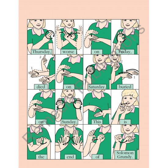 Mother Goose in Sign: Beginning Sign Language Series